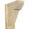 Ekena Millwork Traditional Slat Rough Sawn Outlooker, Douglas Fir, 8"W x 16"D x 20"H OUT08X16X20TRA06RDF - alternate 1